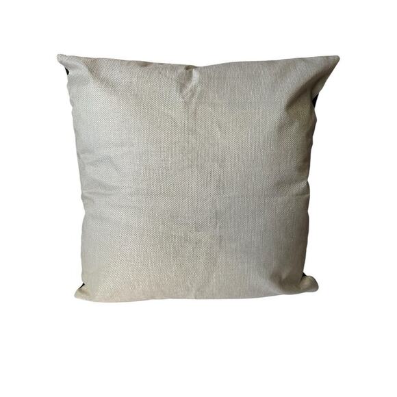 Christmas NEW Throw Pillow Case Cover Holly Jolly 20 X 20 Green Farmhouse - Picture 3 of 6